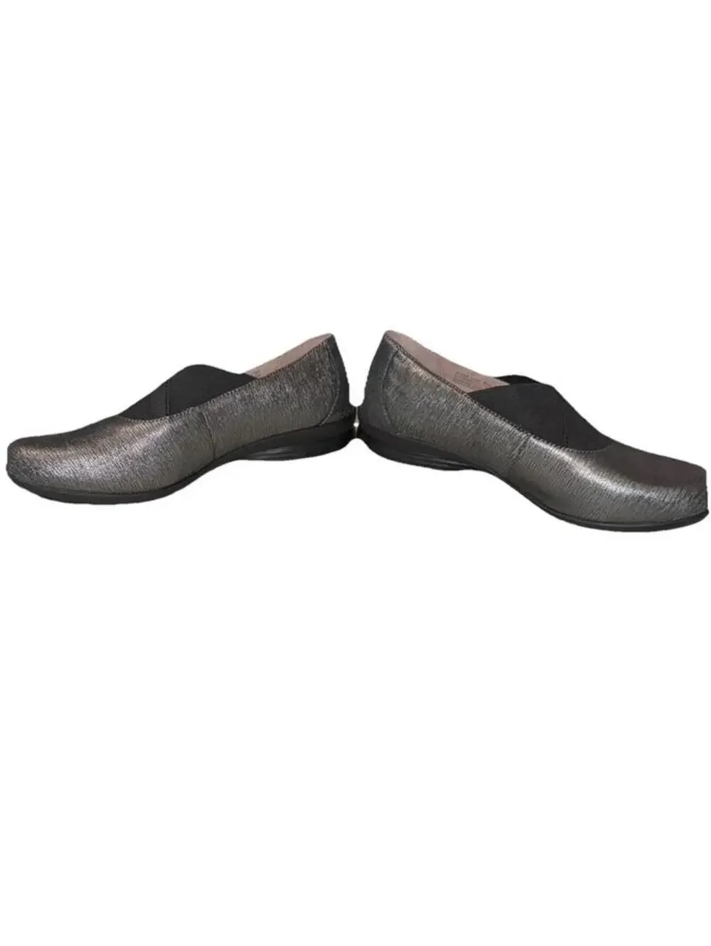 Dansko Ann Black Stretch Slip-On Loafer Flats Shoes Euro 37 SZ 6.5-7 Comfort